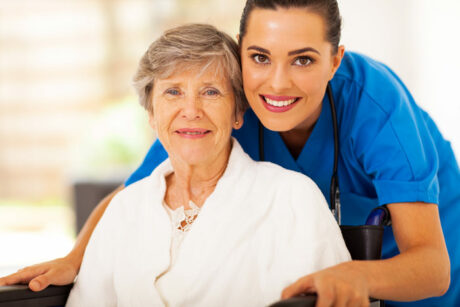 Elderly care for Boca Raton senior woman with home health aide
